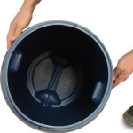 Dilli Plastik Varil - Bidon 50 Lt. Hdpe Gövde, Metal Çember Sızdırmaz Conta