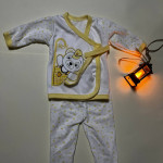 Ayıcık baskılı 5 Parça Hastane Çıkışı Takım